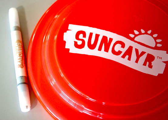 Suncayr marker and logo