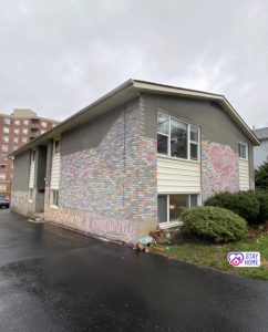 Brie Porter's apartment, now also public art